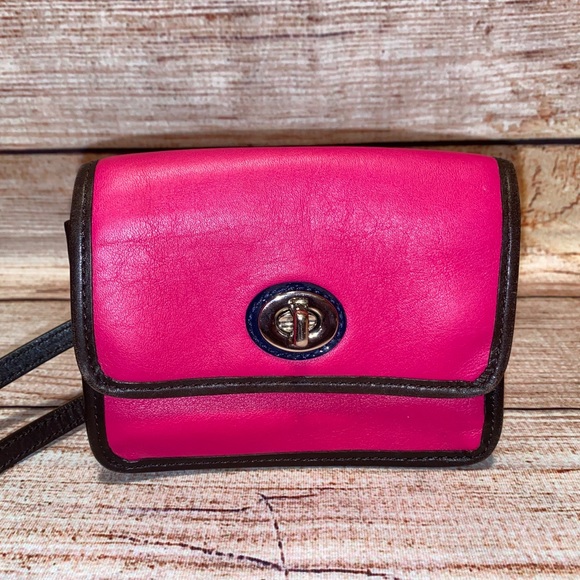 Coach Handbags - VINTAGE Coach Colorblock Mini Crossbody